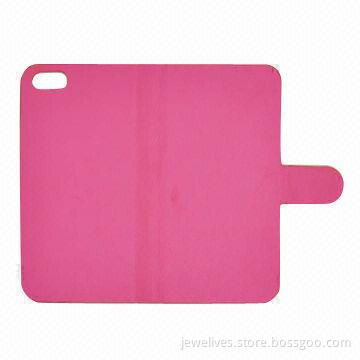 Leather cases for iPhone 5S, with flip